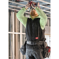 Milwaukee M350B-3X Veste l&eacute;g&egrave;re et isol&eacute;e FREEFLEX, Hommes, 3T-Grand, Noir