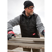 Milwaukee M350B-3X Veste l&eacute;g&egrave;re et isol&eacute;e FREEFLEX, Hommes, 3T-Grand, Noir