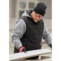 Milwaukee M350B-3X Veste l&eacute;g&egrave;re et isol&eacute;e FREEFLEX, Hommes, 3T-Grand, Noir