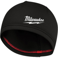 Milwaukee M752B WORKSKIN Low-Profile Beanie, Polyester Lining, One Size, Black