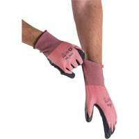 Zenith Safety Products SHO167 Eco-Friendly Lightweight High-Dexterity Cut-Resistant Gloves, Size 10, 18 Gauge, Foam Nitrile Coated, Stainless Steel/HPPE/RPET Shell, ASTM ANSI Level A4