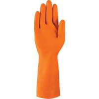 Ansell 87208090 Gants robustes r&eacute;sistants aux produits chimiques AlphaTec 87-208, Taille 9, 12,8" lo, Latex de caoutchouc, Doublure en Coton/Ouat&eacute;e, 29,5 mils