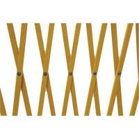 Zenith Safety Products SHO321 Expandable Barrier, 84" H x 20' L, Yellow