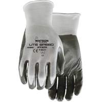 Watson Gloves 389-X 389 Stealth Lite Speed Gloves, X-Large, Nitrile Coating, Polyester Shell