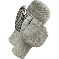 Bob Dale Gloves 80-9-2001-XL Mitaine r&eacute;versible en laine/acrylique Deny avec pois en PVC, Taille T-Grand, Mitaine