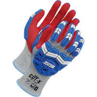 Bob Dale Gloves 99-1-9796-13 Gants antichocs r&eacute;sistants &agrave; la coupe pour &eacute;crans tactiles Cut-X, 13, Paume en Mousse de nitrile, Poignet &eacute;lastique