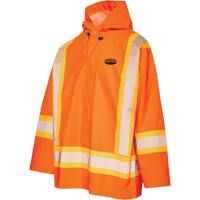 WASIP LTD. R804O71 Imperm&eacute;able R804 Hurricane, 3T-Grand, Orange haute visibilit&eacute;