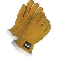 Bob Dale Gloves 64-9-1200-XL Driver's Gloves, X-Large, Split Deerskin Palm, Sherpa Inner Lining
