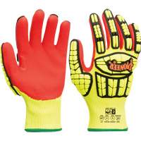 Pioneer V5012260-XL Cut and Impact-Resistant Gloves, X-Large, Synthetic Palm, Knit Wrist Cuff