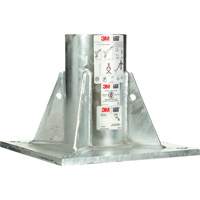 3M 8000095 DBI-SALA&reg; Confined Space Floor Mount Base, Galvanized