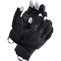 Bob Dale Gloves 20-1-20051-X2L X-Site&reg; Impact Trigger Finger Gloves, Suede Palm, Size 2X-Large