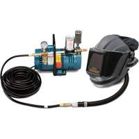 Walter Surface Technologies 9255-01 1-Worker MAXSHIELD&reg; Supplied Air Shield & Flip-Front Welding System