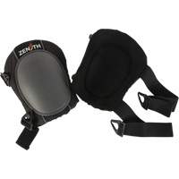 Zenith Safety Products SHP642 Hard Terrain Knee Pads, Buckle Style, TPR Rubber Caps, Foam Pads