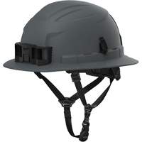 Milwaukee 48-73-1555 BOLT 4-Point Full Brim Safety Helmet, Ratchet Suspension, ANSI Type II/CSA Type 2