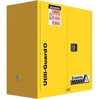 Justrite U893020 Utili-Guard+ Flammable Safety Cabinet, 30 gal., 1 Door, 43" W x 44" H x 22" D