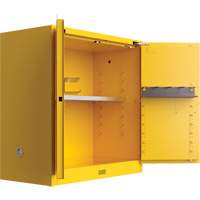 Justrite U893020 Utili-Guard+ Flammable Safety Cabinet, 30 gal., 1 Door, 43" W x 44" H x 22" D