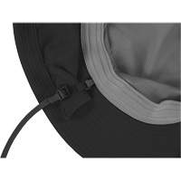 Ergodyne 12726 Chapeau de garde forestier 8934 Chill-Its avec prot&egrave;ge-nuque, grand/ T-grand, Noir