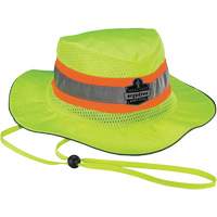 Ergodyne 12593 Chill-Its 8935MF Cooling Microfibre Ranger Sun Hat, Small/Medium, Hi-Vis Lime