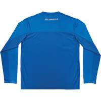 Ergodyne 12152 Chemise de refroidissement &agrave; manches longues avec protection solaire et UV Chill-Its 6689, Bleu, Petit