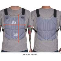 Ergodyne 12222 Chill-Its 6210 Phase Change Cooling Vest, One Size, Blue