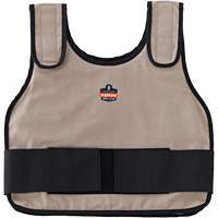 Ergodyne 12002 Veste de refroidissement de changement de phase standard Chill-Its 6235, Petit/Moyen, Khaki