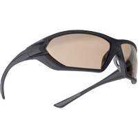 Bollé Safety 40148 Lunettes de soleil de protection balistique Assault, Lentille Brun, Antibu&eacute;e/Anti-&eacute;gratignures, ANSI Z87+