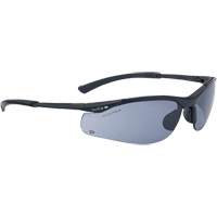 Bollé Safety PSSCONT443B Contour BSSI Safety Glasses, Brown/Smoke Lens, Anti-Fog/Anti-Scratch, ANSI Z87+