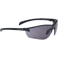 Bollé Safety PSSSILI443B Silium+ BSSI Safety Glasses, Smoke/Grey Lens, Anti-Fog/Anti-Scratch, ANSI Z87+