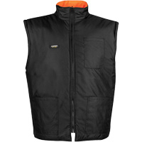 Barry & Boulerice 116501ORL Manteau haute visibilit&eacute; 7-en-1, Polyester, Orange haute visibilit&eacute;, Grand