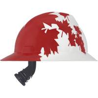 MSA 10082234 Canadian Freedom Series V-Gard Slotted Protective Cap, Ratchet Suspension, Non-Vented