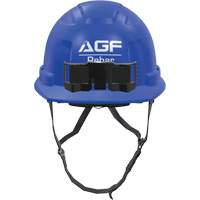 Milwaukee 48-73-1524C Casque de s&eacute;curit&eacute; BOLT &agrave; bordure avant avec logo AGF, R&eacute;pond aux normes CSA type 2, Suspension Rochet, Ventil&eacute;