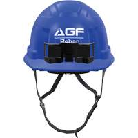 Milwaukee 48-73-1525C Casque de s&eacute;curit&eacute; BOLT &agrave; bordure avant avec logo AGF, R&eacute;pond aux normes CSA type 2, Suspension Rochet, Non ventil&eacute;