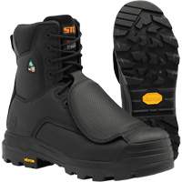  SHQ549 Vulcan Work Boots with External Metguard, Leather, Size 11, Impermeable