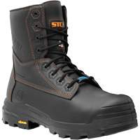 SHQ554 Bottes de travail Metpro Flex avec protecteur m&eacute;tatarsien, Cuir, Taille 5, Imperm&eacute;able