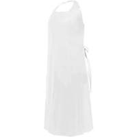 Ronco 38-162W Tablier CoverMe avec encolure d&eacute;coup&eacute;e, Polyur&eacute;thane, 45" lo x 35" la, Blanc