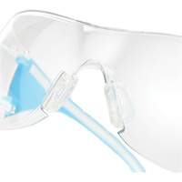 Moldex 5003C-2 Lunettes de s&eacute;curit&eacute; bleu/blanc Adapt Lite, Lentille Transparent, Antibu&eacute;e/Anti-&eacute;gratignures, ANSI Z87+/R&eacute;pond ou surpasse la norme CSA Z94.3