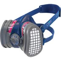 GVS SPR657 Respirateur Elipse &agrave; profil bas OV/P100 NIOSH avec filtres de rechange, &eacute;lastom&egrave;re/Thermoplastique, Moyen/grand