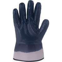 Barry & Boulerice 75-H657-CXL Gants bleu marine avec manchettes renforc&eacute;es &agrave; entoilage coll&eacute; Horizon, T-Grand, R&ecirc;vetement Nitrile, Enveloppe en Jersey/Coton