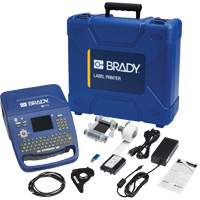 Brady M710-WB-PWID M710 Bluetooth & Wi-Fi Portable Label Printer with Workstation Product & Wire ID Software & Hard Case, 2" Tape