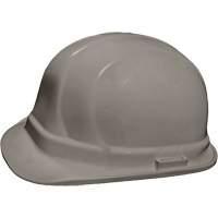 Dentec 14LIDCR2-GRY LIDGUARD&reg; Cap Style Hardhat, Meets CSA Type 2, Ratchet Suspension, Vented