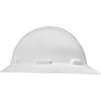 Dentec 14LIDFR1-WHT Casque &agrave; bordure compl&egrave;te LIDGUARD, R&eacute;pond aux normes CSA type 1, Suspension Rochet, Ventil&eacute;
