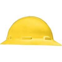 Dentec 14LIDFR1-YEL LIDGUARD&reg; Full Brim Hardhat, Meets CSA Type 1, Ratchet Suspension, Vented