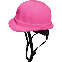 Dentec 14LIDCSCR2-PNK Casque de s&eacute;curit&eacute; de style casquette LIDGUARD avec mentonni&egrave;re, R&eacute;pond aux normes CSA type 1/CSA type 2, Suspension Rochet, Ventil&eacute;