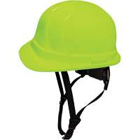 Dentec 14LIDCSCR2-HVL LIDGUARD&reg; Cap Style Hardhat with Chinstrap, Meets CSA Type 1/CSA Type 2, Ratchet Suspension, Vented