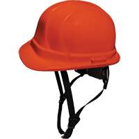 Dentec 14LIDCSCR2-ORG Casque de s&eacute;curit&eacute; de style casquette LIDGUARD avec mentonni&egrave;re, R&eacute;pond aux normes CSA type 1/CSA type 2, Suspension Rochet, Ventil&eacute;