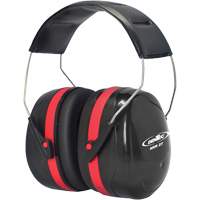 Dentec 77505HB Cache-oreille SEALTEC de s&eacute;rie 500 avec bras doubles en acier inoxydable, Bandeau, 27 dB NRR dB