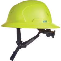 MSA 10250590 Casque de s&eacute;curit&eacute; &agrave; bord complet V-Gard H2, Suspension Rochet, Ventil&eacute;