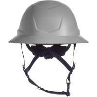 MSA 10250597 V-Gard H2&reg; Full Brim Safety Helmet, Ratchet Suspension, Non-Vented