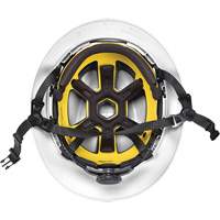 MSA 10250605 Casque de s&eacute;curit&eacute; &agrave; bord complet V-Gard H2 avec syst&egrave;me de s&eacute;curit&eacute; Mips, Suspension Rochet, Ventil&eacute;