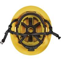 MSA 10250607 V-Gard H2&reg; Full Brim Safety Helmet with Mips&reg; Safety System, Ratchet Suspension, Vented